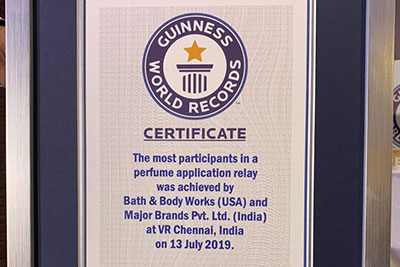 Guinness World Record on - July 13, 2019