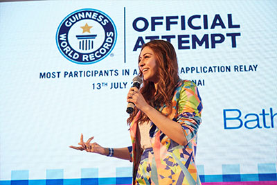 Guinness World Record on - July 13, 2019