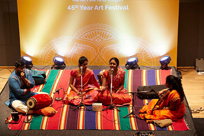 Anahita & Apoorva at Kartik Fine Arts 2019