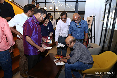 Author Interaction at The Hive - Hindu Lit Fest on 11th January 2019