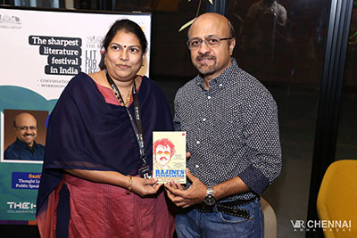 Author Interaction at The Hive - Hindu Lit Fest on 11th January 2019