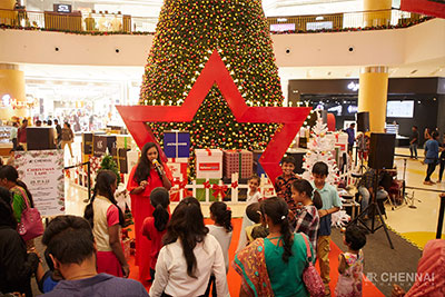 Christmas Lane at VR Chennai 2019