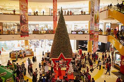 Christmas Lane at VR Chennai 2019