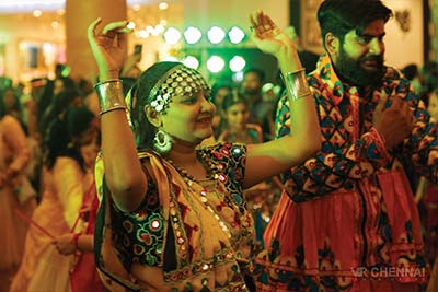 Dandiya Raas at VR Chennai - October 05, 2019