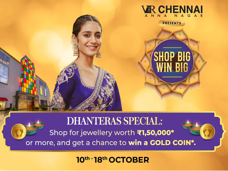 Dhanteras Sparkles: A Golden Celebrations for the Shoppers - 10th to 18th October 2025