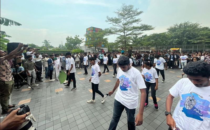 Flash mob by ICAT - 14th Oct 2023