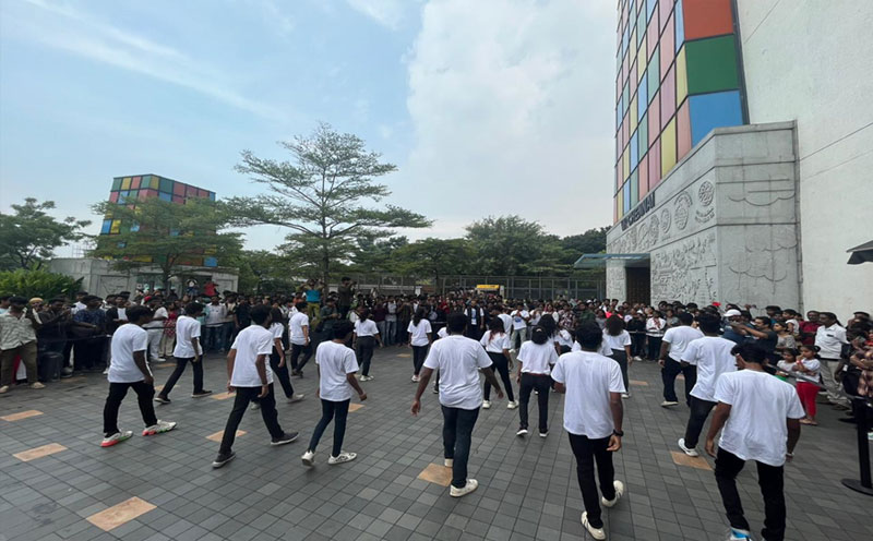 Flash mob by ICAT - 14th Oct 2023