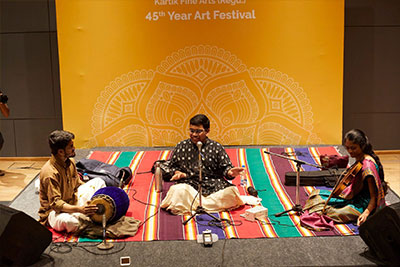 G. Abhilash at Kartik Fine Arts 2019