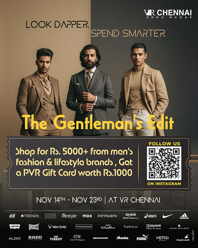 Celebrating Style: The Gentlemen's Edit Sale Triumph! - 14th to 23rd November 2025