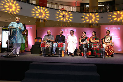 Karthik Fine Arts 44th year Arts Festival’s curtain raiser held at VR Chennai on 24th November 2018