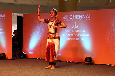 Karthik Fine Arts 44th year Arts Festival’s curtain raiser held at VR Chennai on 24th November 2018