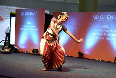 Karthik Fine Arts 44th year Arts Festival’s curtain raiser held at VR Chennai on 24th November 2018