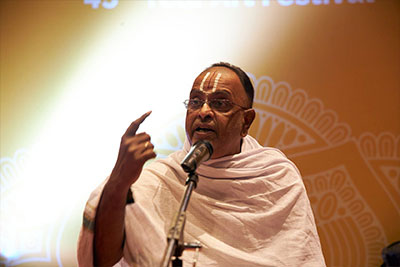 Sri Kidambi Narayanan - Upanyasam at Kartik Fine Arts 2019