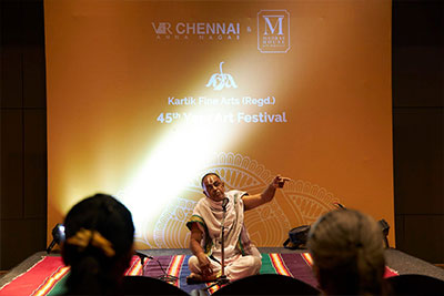 Sri Kidambi Narayanan - Upanyasam at Kartik Fine Arts 2019