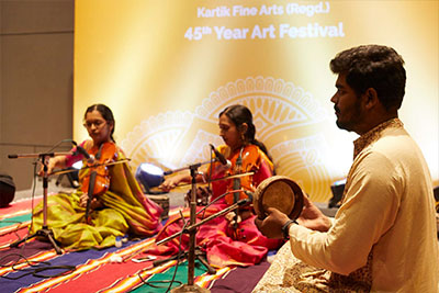 Srividya and Sudha & Party at Kartik Fine Arts 2019